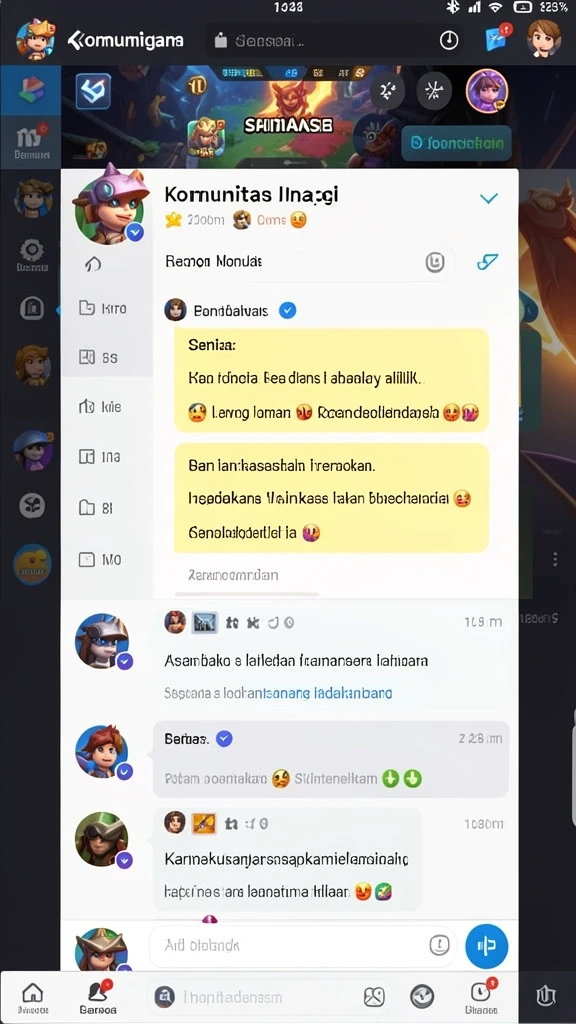 Mode permainan yang beragam untuk semua pemain.