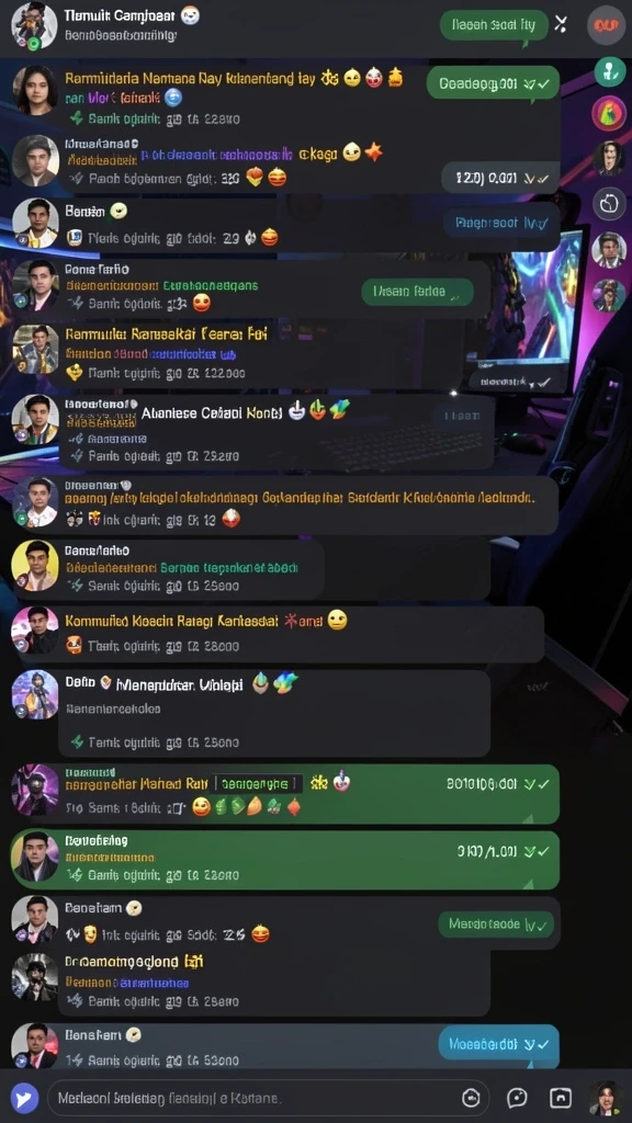 Tangkapan layar memperlihatkan mode permainan baru yang menarik.
