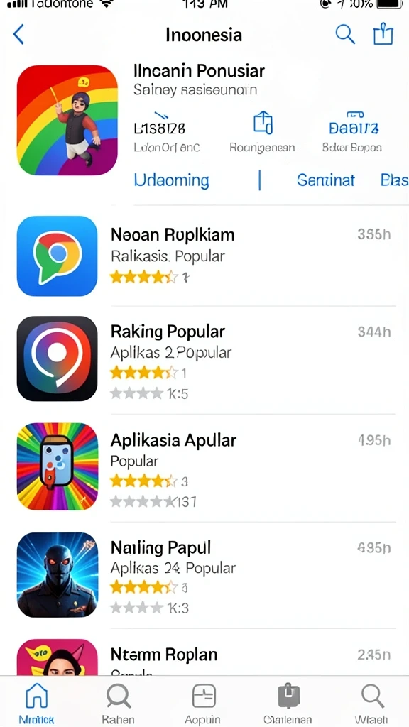 Tampilan antarmuka yang menarik dan mudah digunakan.
