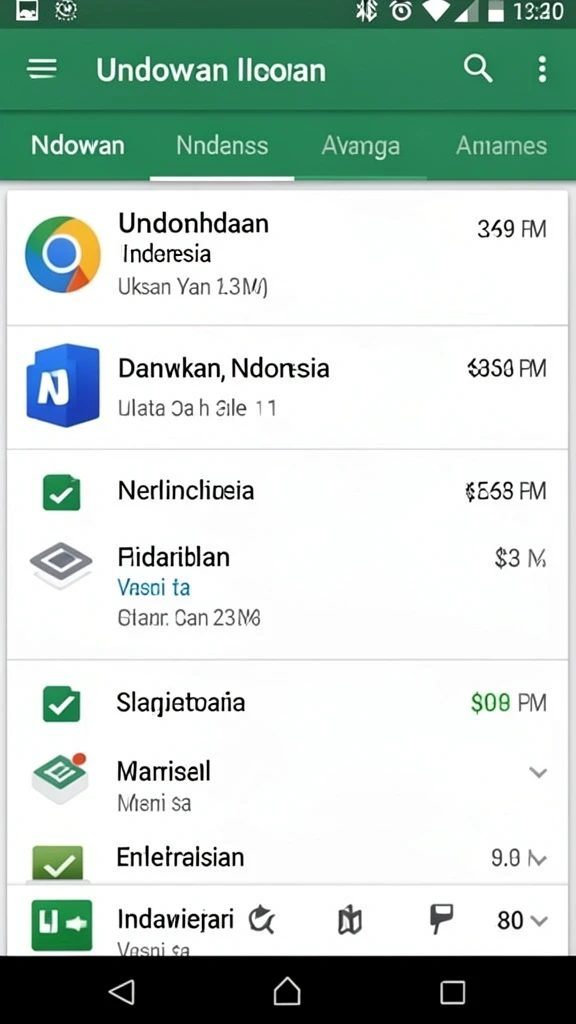 Tampilan antarmuka pengguna yang intuitif dan menarik.
