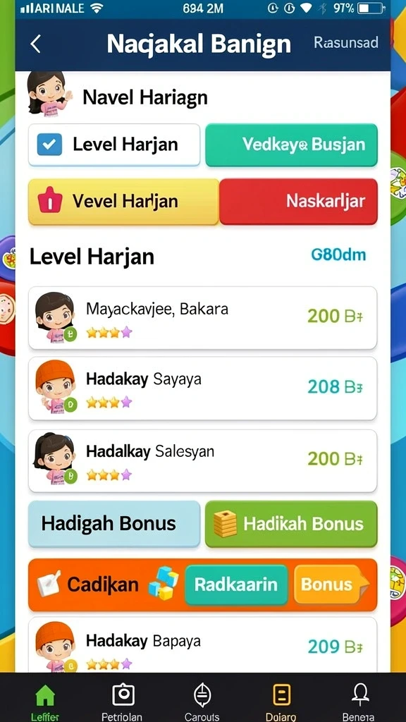 Grafis menawan yang membuat pengalaman bermain lebih hidup.