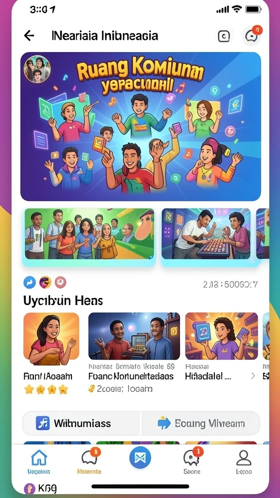 Ragam karakter unik yang bisa dipilih oleh pemain.