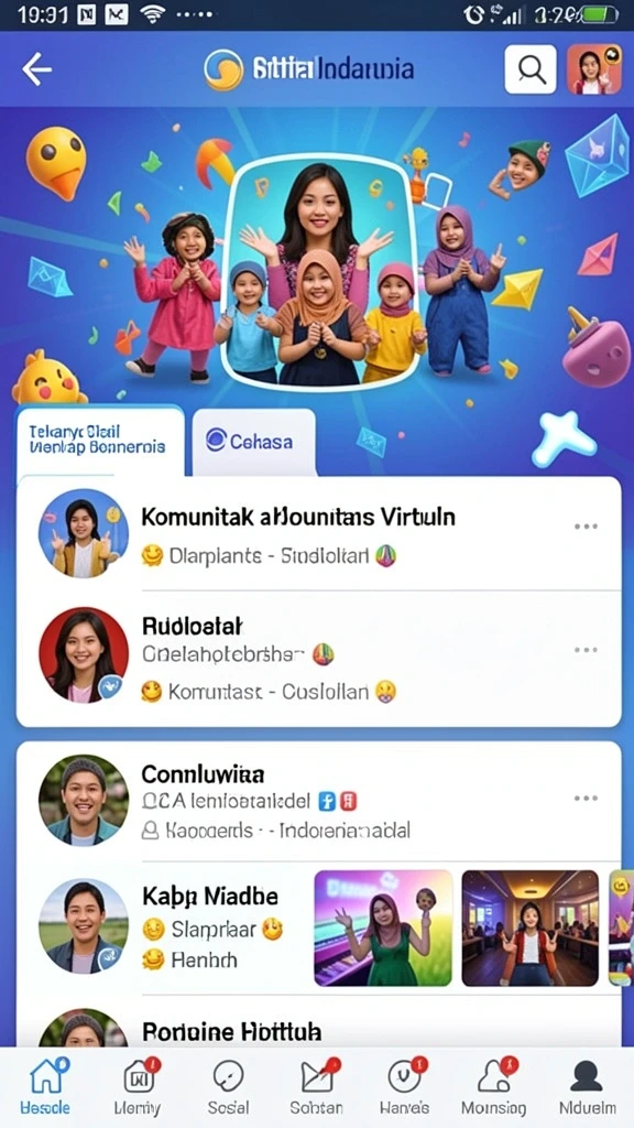 Fitur reward yang menarik untuk meningkatkan semangat bermain.