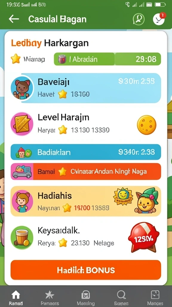 Tampilan grafik yang memukau dan detail.