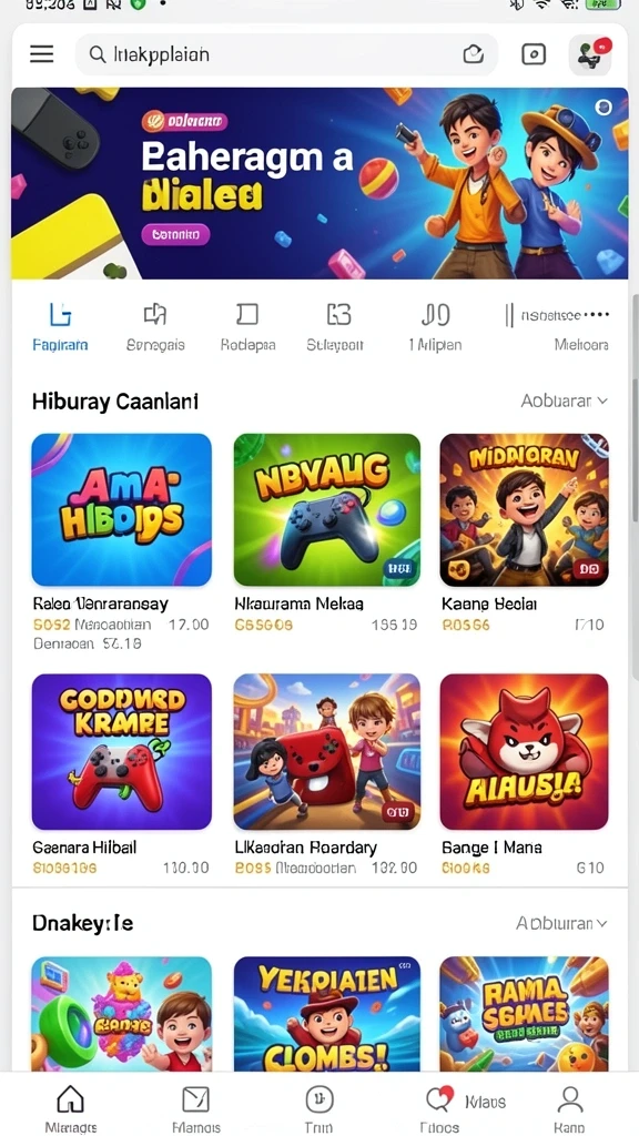 Interaksi sosial antar pemain yang seru.