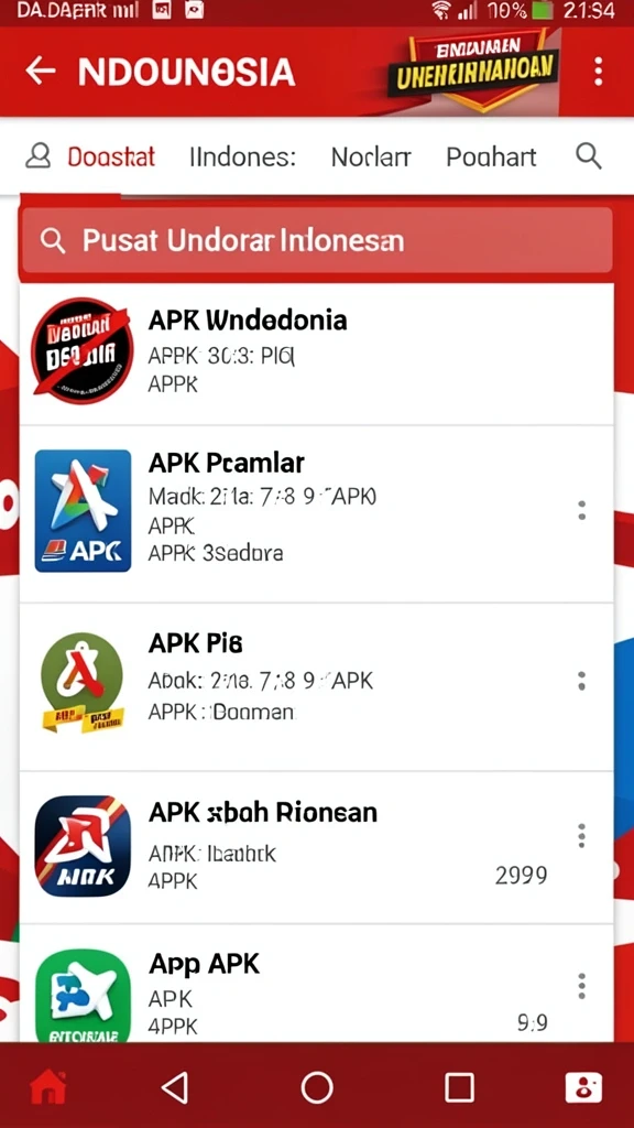 Antarmuka aplikasi yang ramah pengguna.