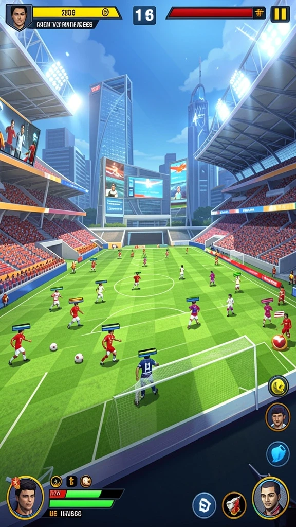 Screenshot menunjukkan karakter utama dalam aksi di level yang menantang.