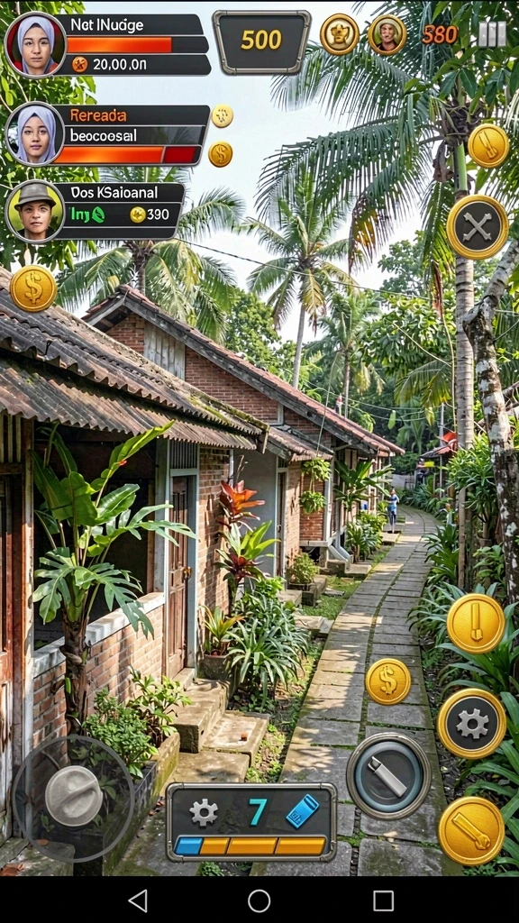 Beragam karakter unik untuk dimainkan dalam game.