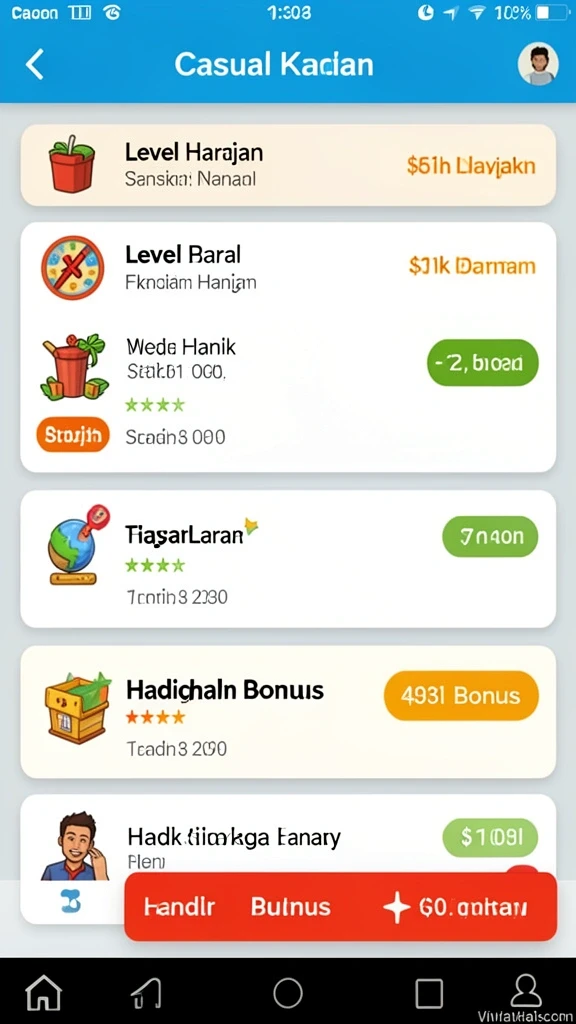 Karakter-karakter unik dengan kemampuan menarik.