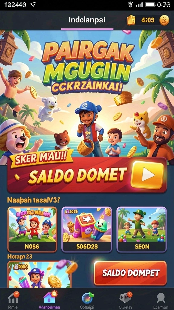 Karakter karakter yang menarik dan beragam untuk dipilih.