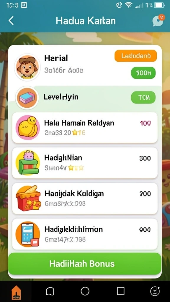 Pengalaman bermain yang seru dan menantang.