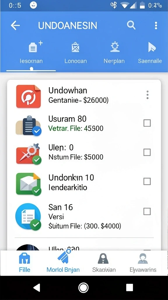 Tampilan antarmuka utama yang menarik.