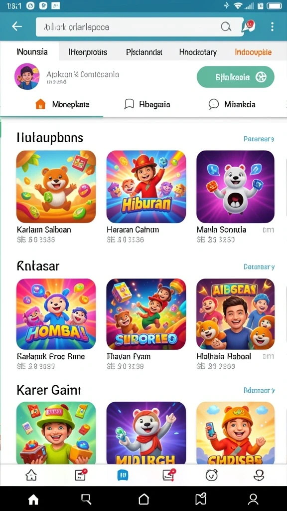 Tangkapan layar dari gameplay LANGIT99 yang intens.
