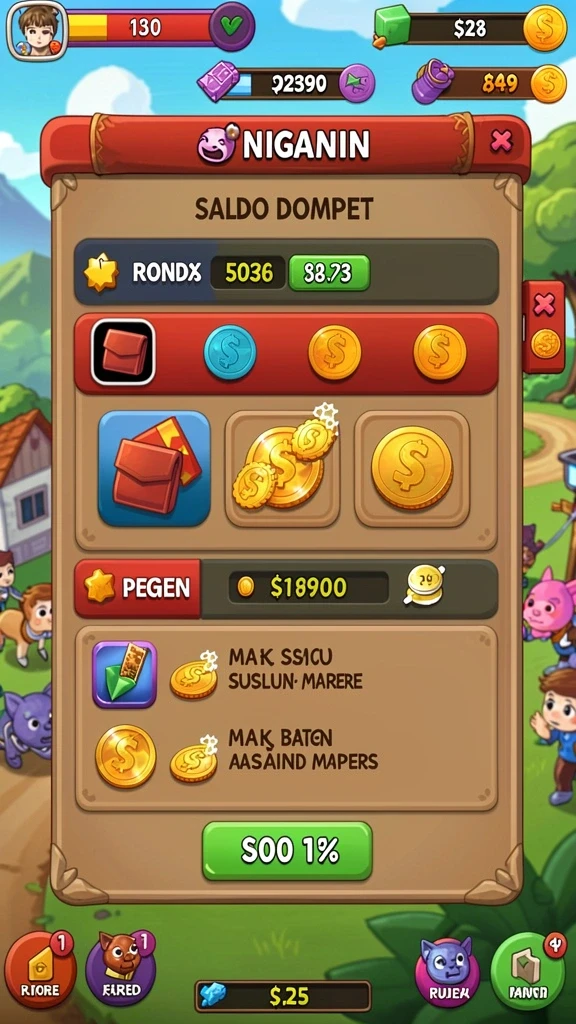 Berbagai level dan tantangan yang mendebarkan.