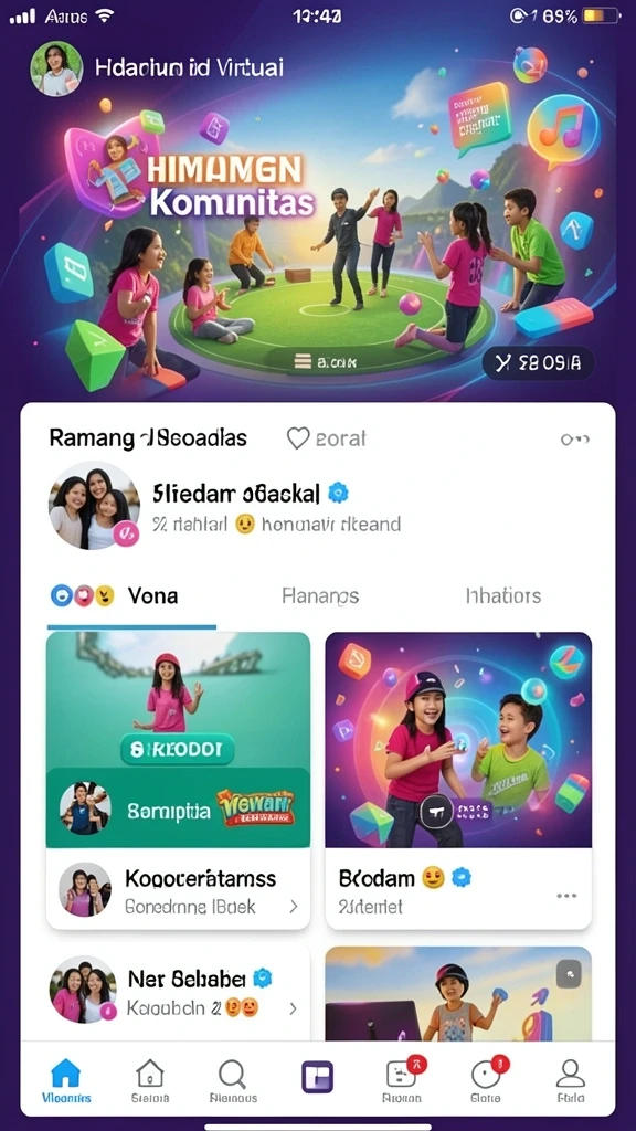 Leaderboard untuk kompetisi dengan pemain lain.
