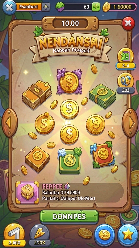 Fitur bonus putaran gratis yang menghibur.