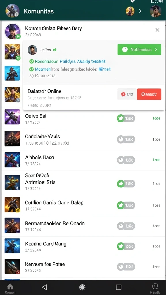 Level yang penuh warna dan menantang.