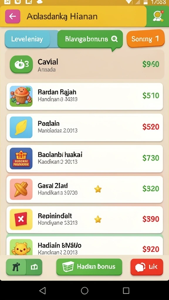 Tampilan antarmuka yang sederhana dan mudah digunakan.