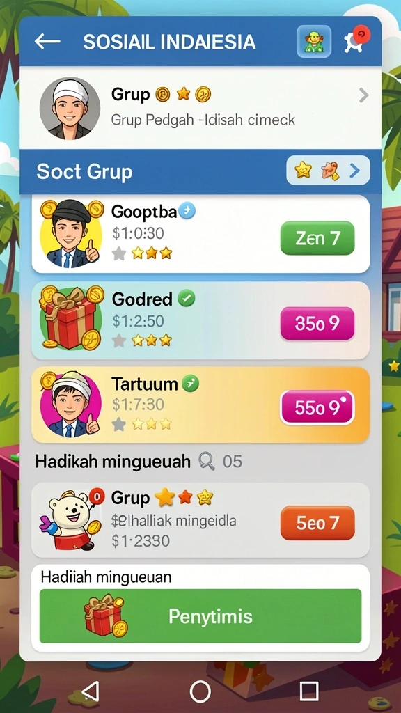 Level baru dengan tantangan yang mendebarkan.