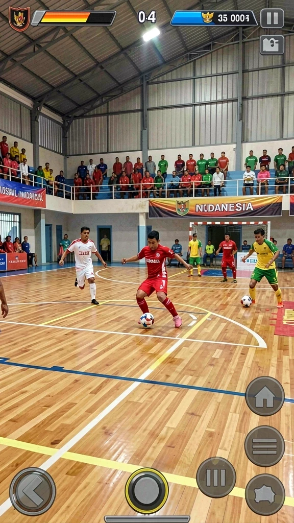 Tampilan awal yang menarik dan mudah dimengerti.