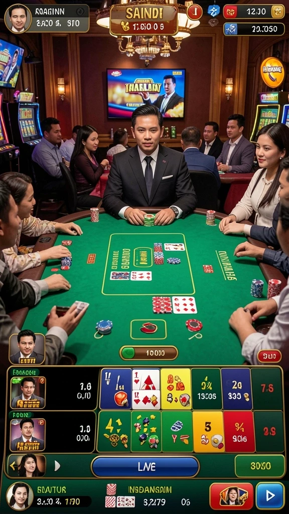Berbagai pilihan permainan kartu yang seru dan menantang.