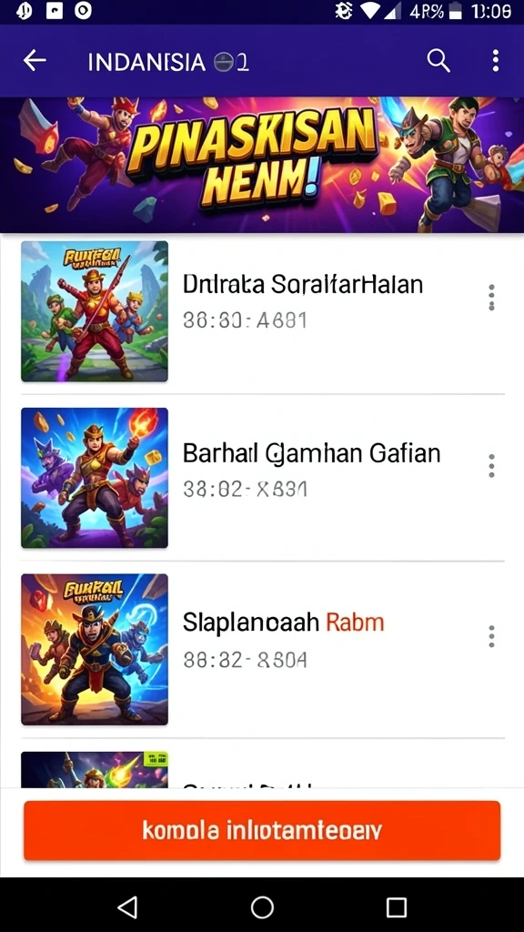 Tampilan antarmuka yang menarik dan mudah digunakan.