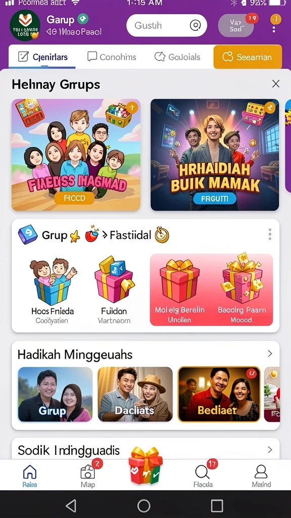 Tampilan utama PROSLOT yang menarik perhatian.