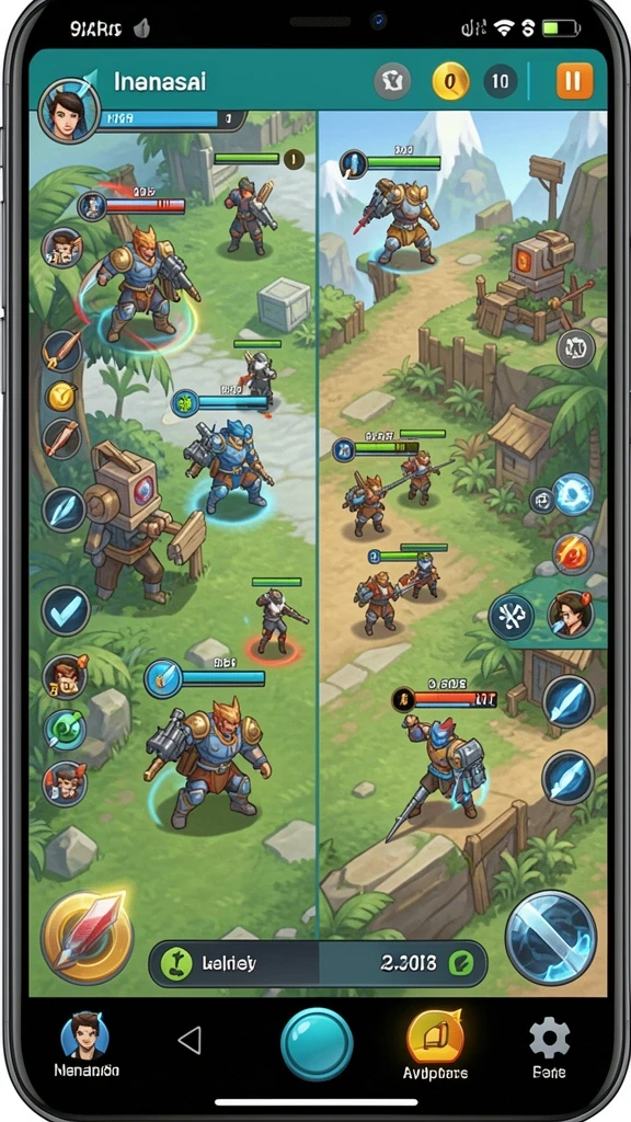 Mode multiplayer yang seru dan penuh persaingan.