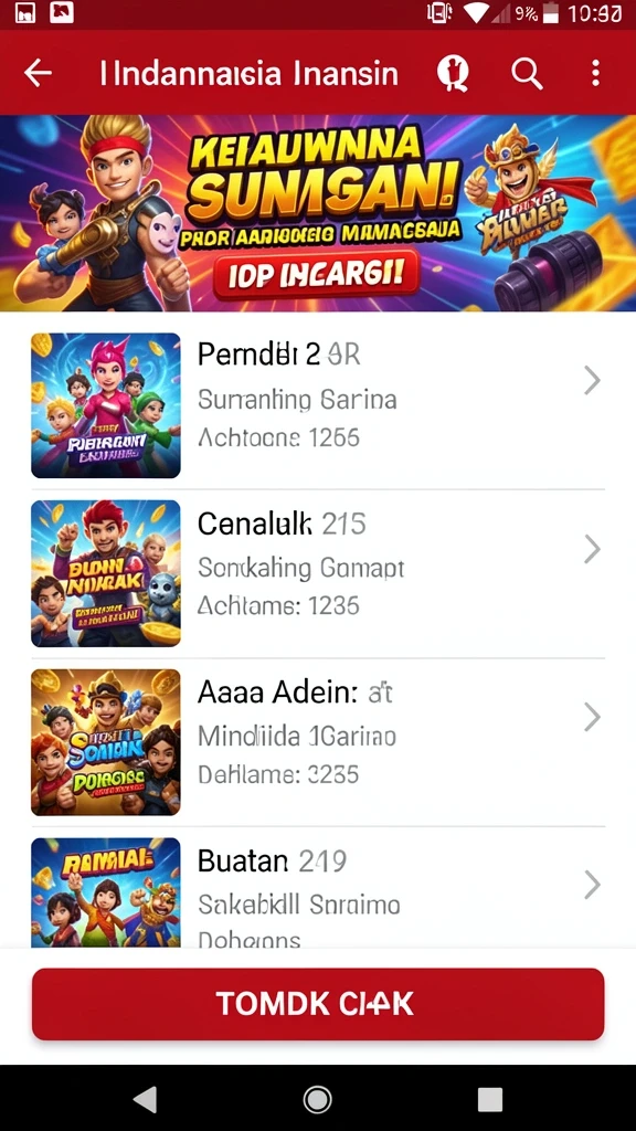 Beragam pilihan permainan togel tersedia.