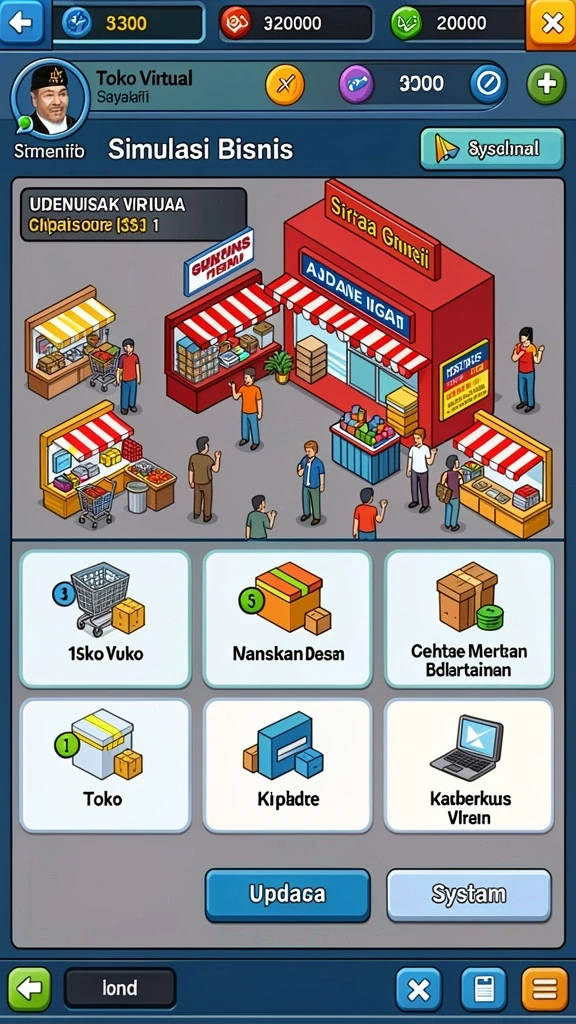 Mode kompetisi untuk menantang teman-teman.