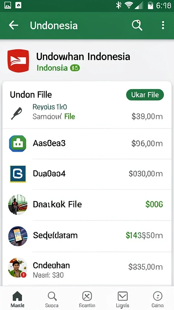 Tampilan antarmuka yang mudah digunakan dan menarik.