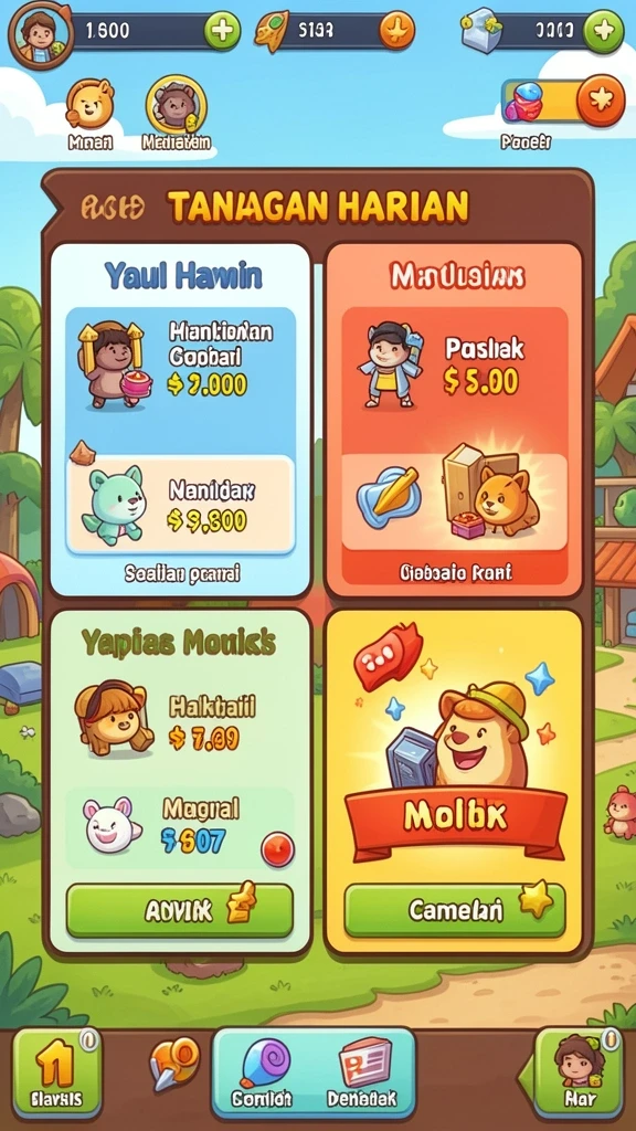 Grafis yang memukau dan detail yang halus.