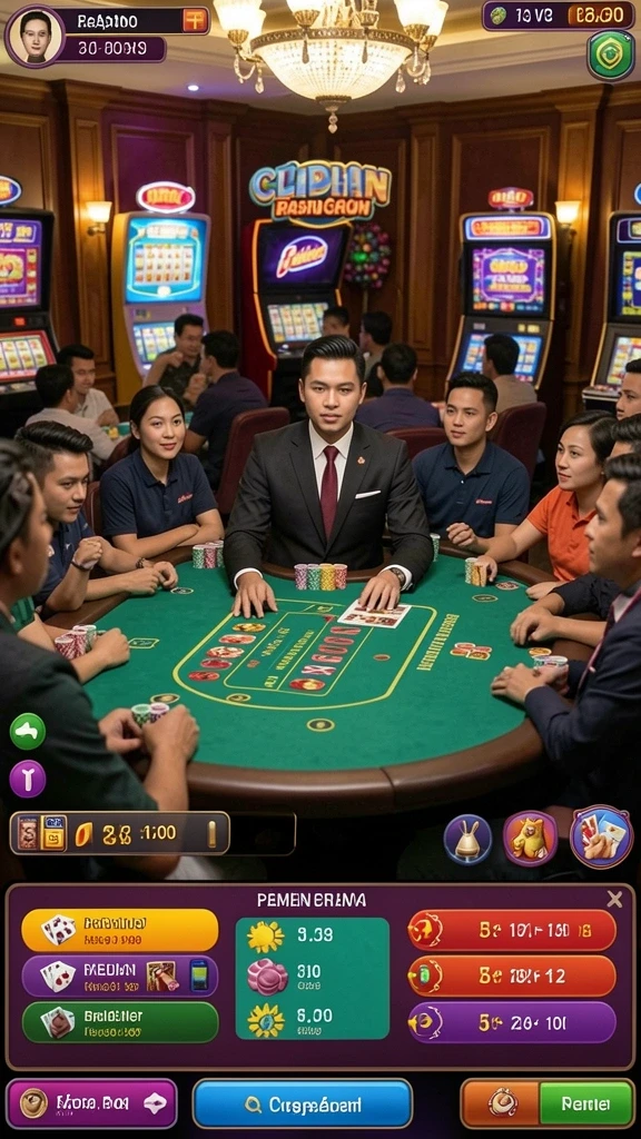 Tampilan antarmuka WOW388 yang menarik dan intuitif.