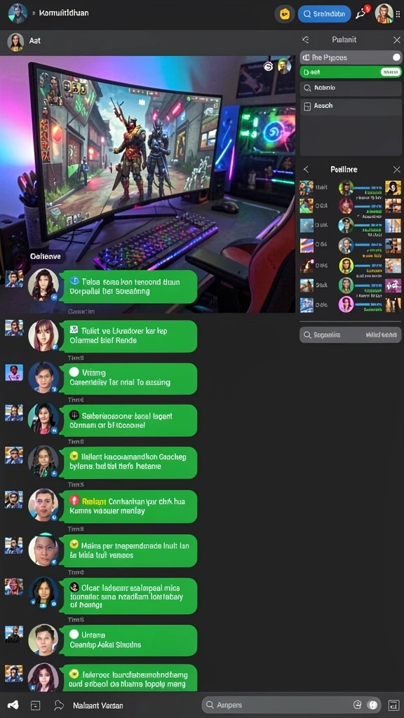 Screenshot dari level baru yang penuh tantangan.