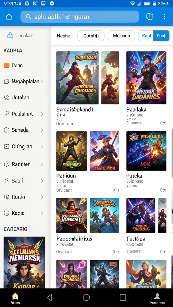 Tangkapan layar memperlihatkan momen penting dalam permainan.